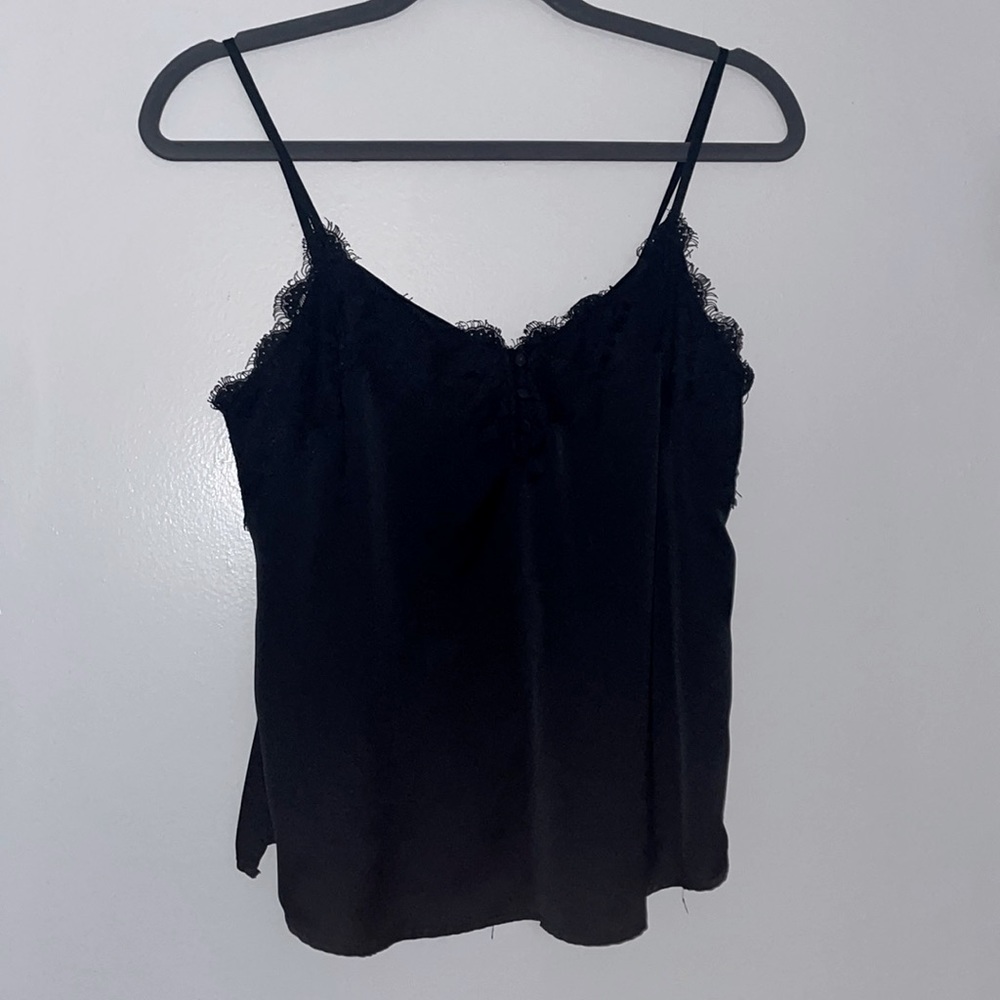 Abercrombie and Fitch, black tank top, size small
